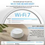 Wi-Fi Mesh TP-Link Deco BE25 | Chuẩn BE5000 với công nghệ Wifi 7 (2-pack & 3-pack) 