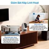  Camera An Ninh Tapo C245D Ống Kính Kép 2K | Quan Sát Cùng Lúc 2 Vùng, Đàm Thoại Hai Chiều 