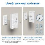  Ổ Cắm Thông Minh TP-Link Tapo P306 9in1 Điều Khiển Bằng Giọng Nói 