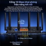  Router WiFi TP-Link Archer BE600 BE9700 – WiFi 7 Ba Băng Tần, Cổng 10Gbps, EasyMesh, HomeShield 