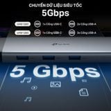  [HÀNG THANH LÝ] Hub USB Type-C TP-Link UH6120C 6 Cổng 