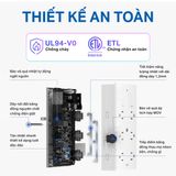  Ổ Cắm Thông Minh TP-Link Tapo P306 9in1 Điều Khiển Bằng Giọng Nói 