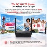  Mercusys MB113-4G | Router Wi-Fi 4G LTE Di Động 300Mbps 
