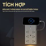  Ổ Cắm Thông Minh TP-Link Tapo P306 9in1 Điều Khiển Bằng Giọng Nói 