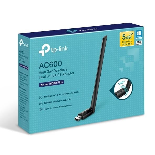  Bộ Chuyển Đổi WiFi Băng Tần Kép TP-Link Archer T600U Plus 