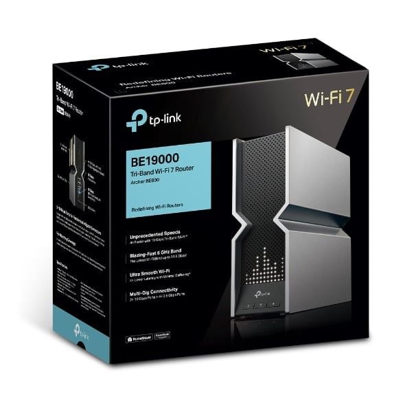  Router WiFi 7 TP-Link Archer BE800 BE19000 