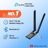  Card Mạng PCIe Wi-Fi 7 TP-Link Archer TBE400E | BE6500 Bluetooth 5.4 