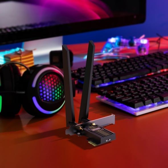  Card Mạng PCIe Wi-Fi 7 TP-Link Archer TBE400E | BE6500 Bluetooth 5.4 
