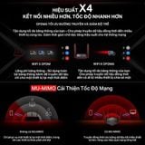  [HÀNG THANH LÝ] Router Wi-Fi Mercusys MR62X | Wi-Fi 6 AX1500 