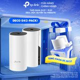  Wi-Fi Mesh TP-Link Deco E4 (2-pack) | Wi-Fi 5, Dành Cho Gia đình Chuẩn AC 1200Mbps 