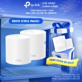  Wi-Fi Mesh TP-Link Deco X10 (2-pack & 3-pack) | Chuẩn Wifi 6 AX 1500Mbps (2-pack & 3-pack) 