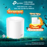  Wi-Fi Mesh TP-Link Deco X60 (1-pack) | Wi-Fi 6, Chuẩn AX5400, Tốc Độ 2.4Gbps 