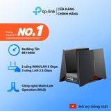  Router WiFi 7 Gaming TP-Link Archer GE800 – BE19000, 19Gbps, Giảm Lag, Cổng 10Gbps 