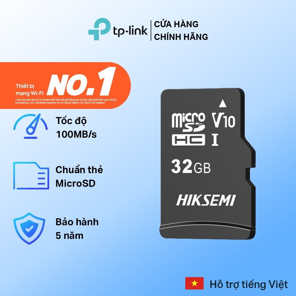  Thẻ nhớ lưu trữ Micro SD dung lượng 32GB HIKSEMI 