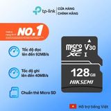  [HÀNG THANH LÝ] Thẻ nhớ lưu trữ Micro SD dung lượng 128GB HIKSEMI 
