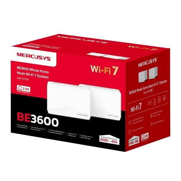  Wi-Fi Mesh Mercusys Halo H27BE | Wi-Fi 7 BE3600 