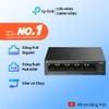  Switch PoE Gigabit TP-Link LiteWave LS105GP | 5 Cổng (4 PoE+), Công Suất 65W, Truyền Xa 250m 