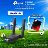  USB Mercusys MA60XNB AX900 WiFi 6 + Bluetooth 5.3 | Nano Siêu Nhỏ, Kết Nối 2 Trong 1 