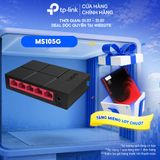  Switch Mercusys MS105G | 5 Cổng 10/100/1000 Mbps 