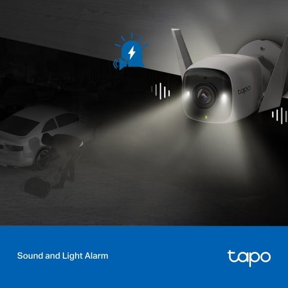  Camera Ngoài Trời Tapo C320WS | 2K 