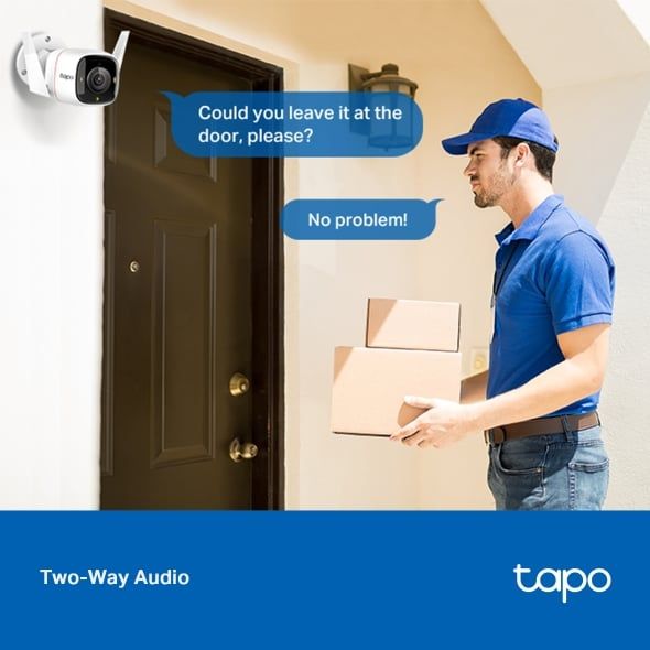  Camera Ngoài Trời Tapo C320WS | 2K 