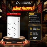  [HÀNG THANH LÝ] Ổ Cắm Thông Minh TP-Link Tapo P306 9in1 Điều Khiển Bằng Giọng Nói 