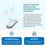  [HÀNG THANH LÝ] USB Wi-Fi TP-Link TL-WN722N V4 | Wi-Fi N 