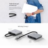  [HÀNG THANH LÝ] Bộ Hub Chia Cổng TP-Link UH3020C | HUB USB Chuyển Đổi 3, Sạc Nhanh 100W, HDMI Xuất Hình Ảnh 4K60Hz 