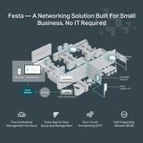  [HÀNG THANH LÝ] TP-Link FESTA F61 - Thiết Bị Phát Wifi 6 AX1800 Gắn Trần Chuyên Dụng - Quản Lý Qua Cloud - Hỗ Trợ PoE - Tốc Độ 1.8Gbps 