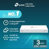  [HÀNG THANH LÝ] Bộ Chia Mạng Festa FS310GP 10 Cổng PoE+ | Quản Lý Thông Minh, Dành Cho Doanh Nghiệp 