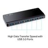  [HÀNG THANH LÝ] Bộ Hub Chia Cổng TP-Link UH700 | 7 Cổng USB 3.0 Tốc Độ 5Gbps, Cấp Nguồn Sạc Nhanh 