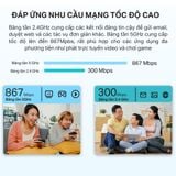  [HÀNG THANH LÝ] Router Wi-Fi TP-Link Archer C64 | Wi-Fi 5, Băng Tần 