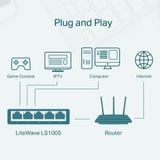  [HÀNG THANH LÝ] Switch TP-Link LS1005 | 5 Cổng 10/100Mbps 