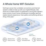  [HÀNG THANH LÝ] Wi-Fi Mesh Mercusys Halo H80X | Wi-Fi 6 AX3000 