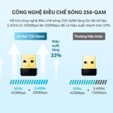  [HÀNG THANH LÝ] Bộ Chuyển Đổi USB Wi-Fi TP-Link Archer T2U Nano | Wi-Fi 5, Tốc Độ 600Mbps, Băng Tần Kép 