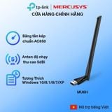  [HÀNG THANH LÝ] USB Wi-Fi Mercusys MU6H | Wi-Fi 5 