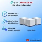  [HÀNG THANH LÝ] Wi-Fi Mesh Mercusys Halo H50G | Wi-Fi 5 AC1900 