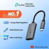  [HÀNG THANH LÝ] Bộ Chuyển Đổi USB Type-C Sang HDMI TP-Link UA520C - Hỗ Trợ 4K@60Hz, Tương Thích Đa Dạng 