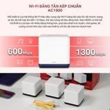  [HÀNG THANH LÝ] Wi-Fi Mesh Mercusys Halo H50G | Wi-Fi 5 AC1900 