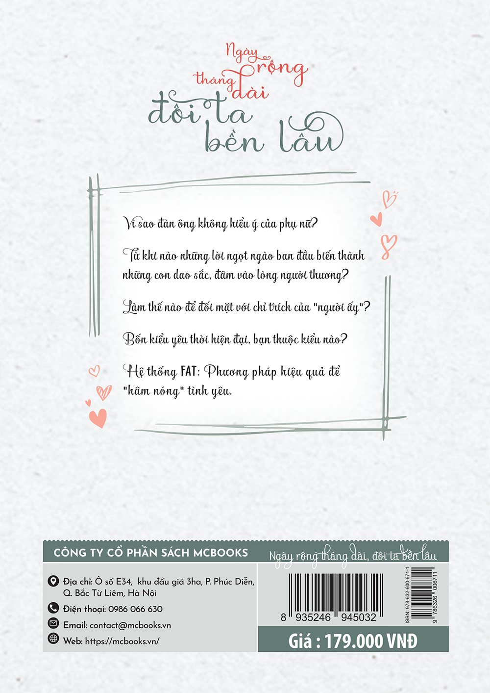  Ngày rộng tháng dài, đôi ta bền lâu 