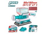  Máy chà nhám dùng pin 20V Total TFSLI20311 (1 Pin 2.0Ah, 1 Sạc) 