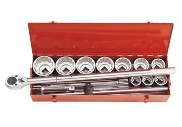  1'' Bộ Tuýp 14 Chi Tiết Hệ Inch Kingtony 8015SR 