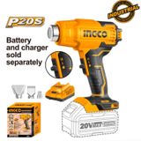  Máy thổi nhiệt dùng pin 20V INGCO HGLI2002 