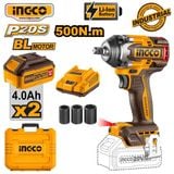  Máy siết bu lông dùng pin 20V-500Nm INGCO CIWLI2050 