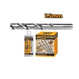  7.5x109mm Mũi khoan kim loại M2 HSS 109mm INGCO DBT1110751 