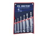  Bộ cờ lê hai đầu tuýp lắc léo 6 cái Kingtony 1A06MR (8-19mm) 