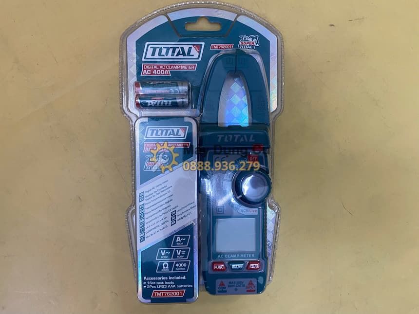  Kềm đo AC kỹ thuật số Total TMT762001 