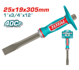  Đục sắt dẹp 19x16x305mm Total THT4532519 