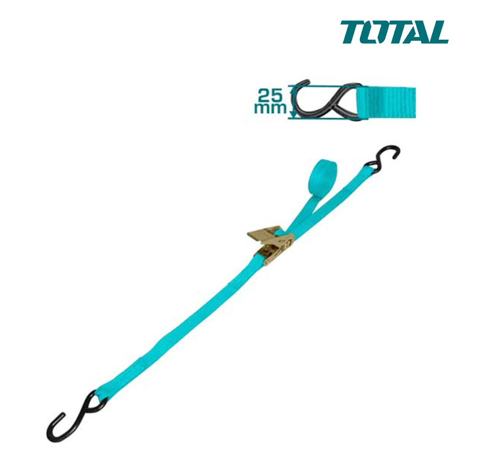  Dây đai 0.8Tx6m móc S TOTAL THTRS08062 