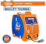  Máy Hàn Điện Tử MAG/MIG/MMA/TIG Lift 200A WADFOW WGTMA20 